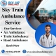 Sky is designed to take the hassle out of traveling in Indore with its ambulances