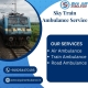 Book Sky Train Ambulance Service from Raipur – Transferring Patients with Utmost Safety