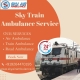 Select Sky Train Ambulance Service in Jabalpur for your critical patient loved ones