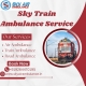 Book Sky Train Ambulance Service for Safe Transportation of Patients in Nagpur