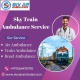 Choose Sky Train Ambulance Service in Indore to transport your critical patient or loved one