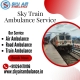 Book Sky Train Ambulance Service to Transport Your Critical Patient in Indore