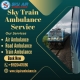 Choose Sky Train Ambulance Service in Raipur at Affordable Rates