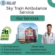 Sky Train Ambulance Services in Silchar provides a great transportation service