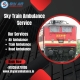 Avail Sky Train Ambulance Service in Silchar with life-saving medical facilities.