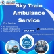 Book Sky Train Ambulance Service with Hi-Tech Medical Setup in Indore