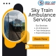 Get high-tech sky train ambulance service with medical facilities in Jamshedpur