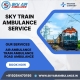 Sky Train provides ambulance service to your critical patient in Ranchi at nominal charges