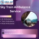 Use the Sky Train Ambulance service in Nagpur which provides high-level medical facilities during transfer