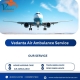 Vedanta Air Ambulance in Raipur provides a life saving transport facility to patients.