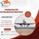 Vedanta Air Ambulance service in Gaya provides speedy transfer of patients to their destination.