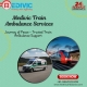 Medivic Train Ambulance in Ranchi provides smooth optimization of transportation