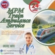 MPM Train Ambulance from Guwahati to Delhi Provides Complete Care during the Travel