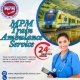 MPM Train Ambulance from Kolkata to Delhi Provides Hassle-Free Travel to the Patient