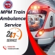 MPM Train Ambulance Services from Ranchi - Provided Safe Medical Transfer Facility