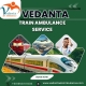 Vedanta Train Ambulance in Delhi Provides a Better Service during Patient Treatment