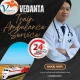 Vedanta Train Ambulance in Malda Town Provides Hassle-Free Treatment to the Patient
