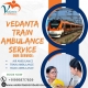 In Varanasi, Vedanta offers train ambulance services for expertly supervised medical transfer