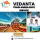 Select Vedanta Train Ambulance in Bhopal for Affordable Medical Transfers