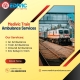 Medivic Train Ambulance in Patna equips life-saving equipment and 24/7 invasive transfer assistance