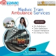 Medivic Emergency Train Ambulance in Ranchi – Comfort is higher and the cost is lower