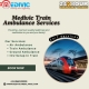 Medivic Train Ambulance in Patna provides you with complete Patients transits security