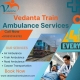 Vedanta helps you in every aspect to shift your injured beloved