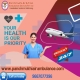 Use Critical Patient Transfer Charter Aircraft Ambulance in Bhopal by Panchmukhi