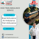 Book India's most trusted King Train Ambulance Service for your sick patient in Chennai