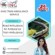 get King Train Ambulance Service in Kolkata for the convenience of patients and save lives