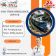 Book King Train Ambulance Service and save your patient's life