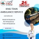 get King Train Ambulance Service in Guwahati to save your sick patient's life