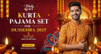 Kurta for Navratri: Trendy Kurta Pajama Set for Dussehra 2025