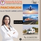 Panchmukhi Train Ambulance from Ranchi provides affordable medical transportation