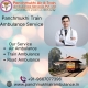 Panchmukhi Train Ambulance from Ranchi provides services at very reasonable budget