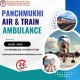 Panchmukhi Train Ambulance Services from Patna comes with Life Saving Medical Equipment