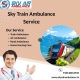 Book Sky Train Ambulance in Bhopal for the Best Treatment of Patients