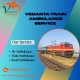 Vedanta Train Ambulance Provided ICU Service during the Journey in Delhi
