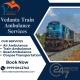 Vedanta Train Ambulance in Jammu provides life saving services with ICU setup