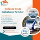 Choose Vedanta Train Ambulance Service in Kerala for reliable and risk-free transfer of your patient