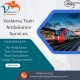 Get Vedanta Train Ambulance Service in Bhopal with High-Tech Medical Facilities