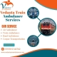 Vedanta train ambulance carefully arranges scheduled transportation for patients in Jammu