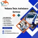 Vedanta Train Ambulance in Raipur—Takes Care of Patients' Needs During Transfer