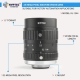 50 MM 25 MP Machine Vision Lens for 1.1-Inch C-Mount Industrial Cameras – Kyptec Automation®