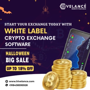 Best White-label Cryptocurrency Exchange Script Upto 18% Discount For Halloween 2024