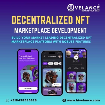 Decentralized NFT Marketplace Development - Hivelance