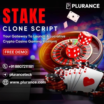 Launch your crypto casino platform easily with stake clone script