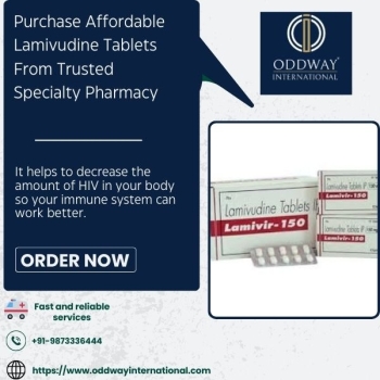 Affordable Lamivudine Tablets Now Available at Oddway International