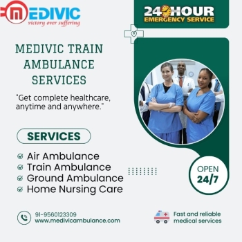 Medivic Uses Its Train Ambulance to Respond Quickly to Medical Emergencies in Ranchi