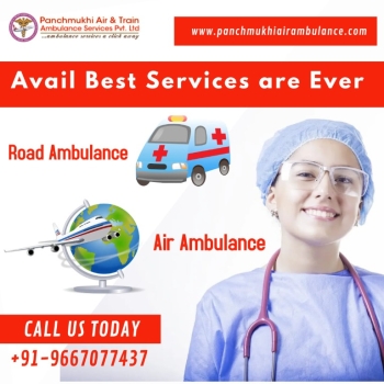 Utilize an ICU-based Air Ambulance from Mumbai at a Low-Charge by Panchmukhi